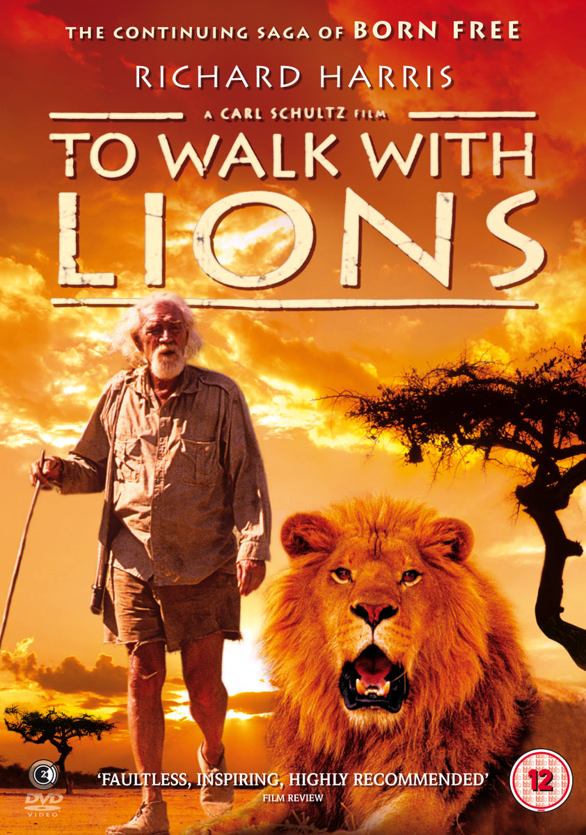 To Walk With Lions (DVD, 2001) W/Insert ‼️LIKE NEW