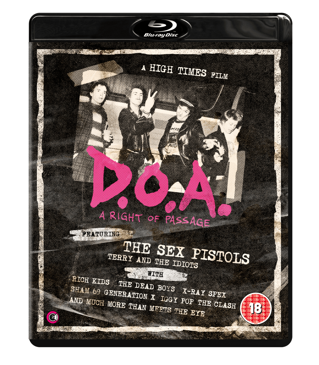 DOA – A Right of Passage Blu-Ray / DVD Dual Format